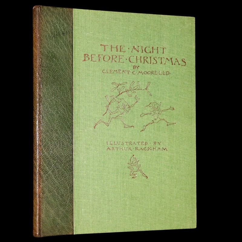 1938 The Night Before Christmas illustrated by Rackham - Bound by Sangorski