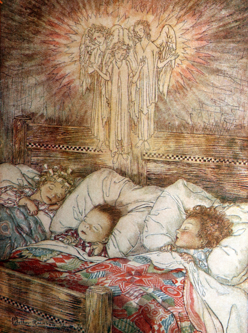 1938 The Night Before Christmas illustrated by Rackham - Bound by Sangorski