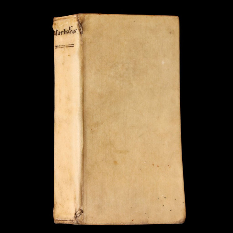 1621 Rare Latin vellum Book - Martial's Epigrams - M. Val Martialis Epigrammata