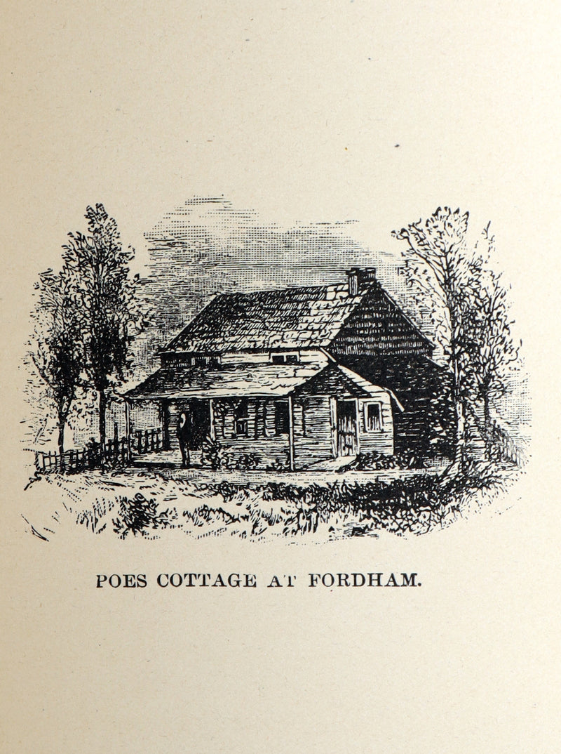 1882 Rare Book - Poems of Edgar Allan Poe with a Full Memoir of the Poet