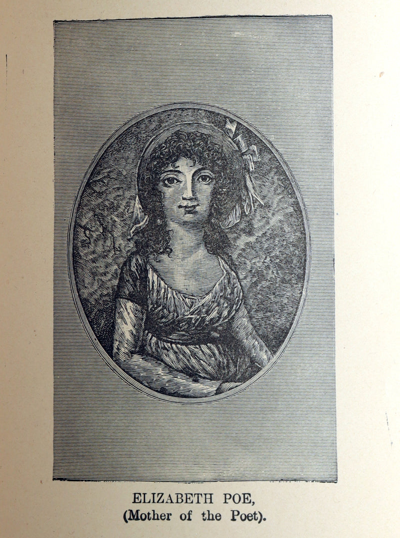 1882 Rare Book - Poems of Edgar Allan Poe with a Full Memoir of the Poet