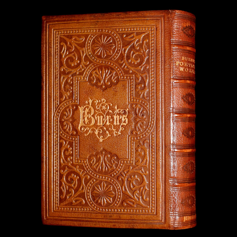 1865 Rare Book - Robert Burns’s Poetical Works, Illustrated by John Gilbert