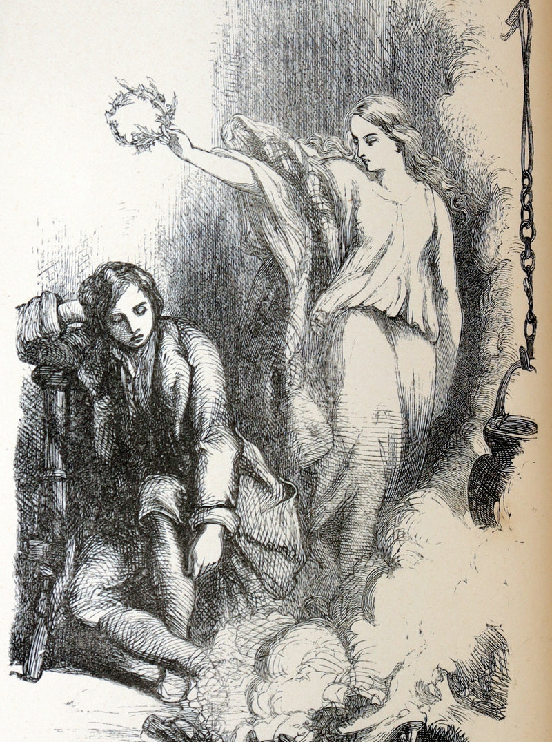 1865 Rare Book - Robert Burns’s Poetical Works, Illustrated by John Gilbert