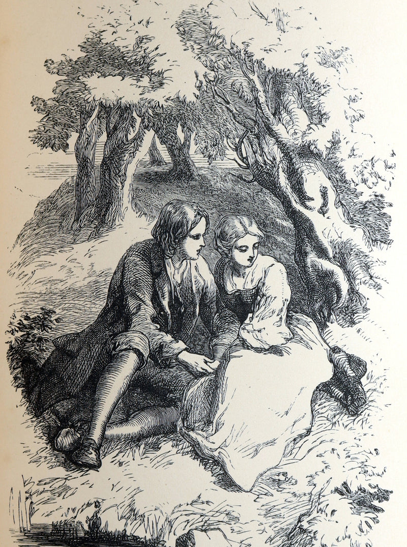 1865 Rare Book - Robert Burns’s Poetical Works, Illustrated by John Gilbert