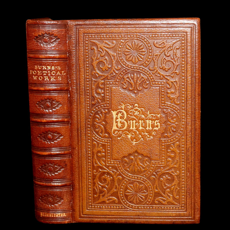 1865 Rare Book - Robert Burns’s Poetical Works, Illustrated by John Gilbert