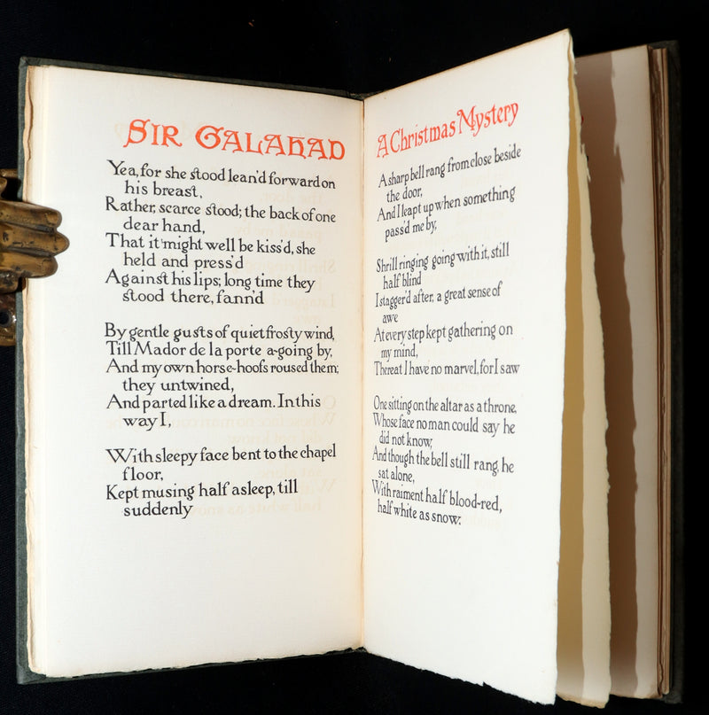 1904 First Edition - Sir Galahad, A Christmas Mystery by William Morris