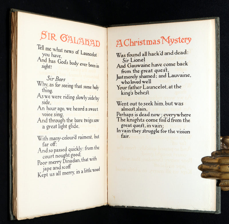 1904 First Edition - Sir Galahad, A Christmas Mystery by William Morris