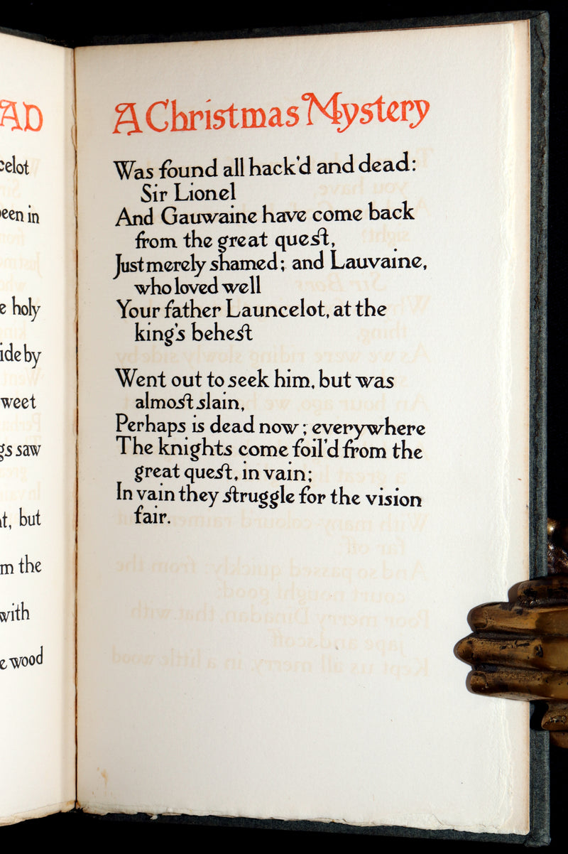 1904 First Edition - Sir Galahad, A Christmas Mystery by William Morris