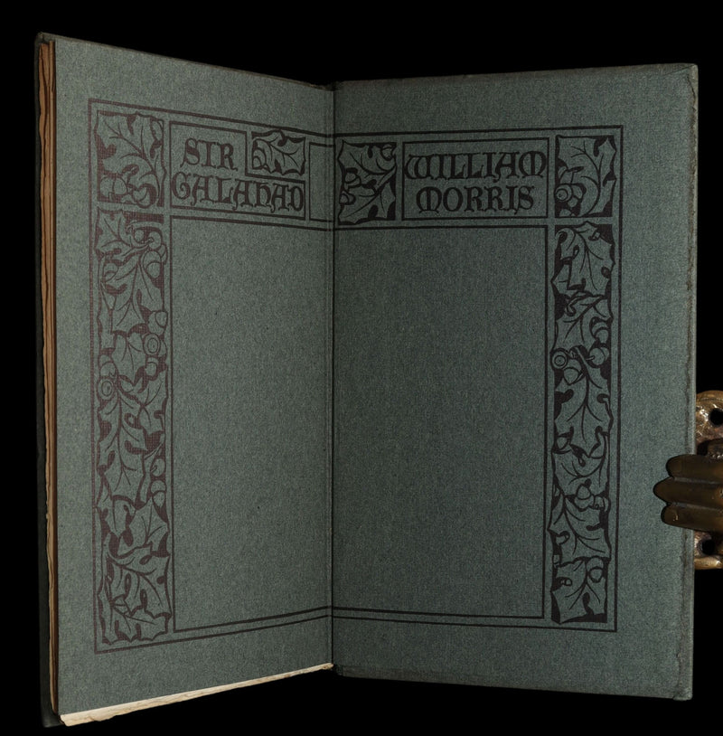 1904 First Edition - Sir Galahad, A Christmas Mystery by William Morris