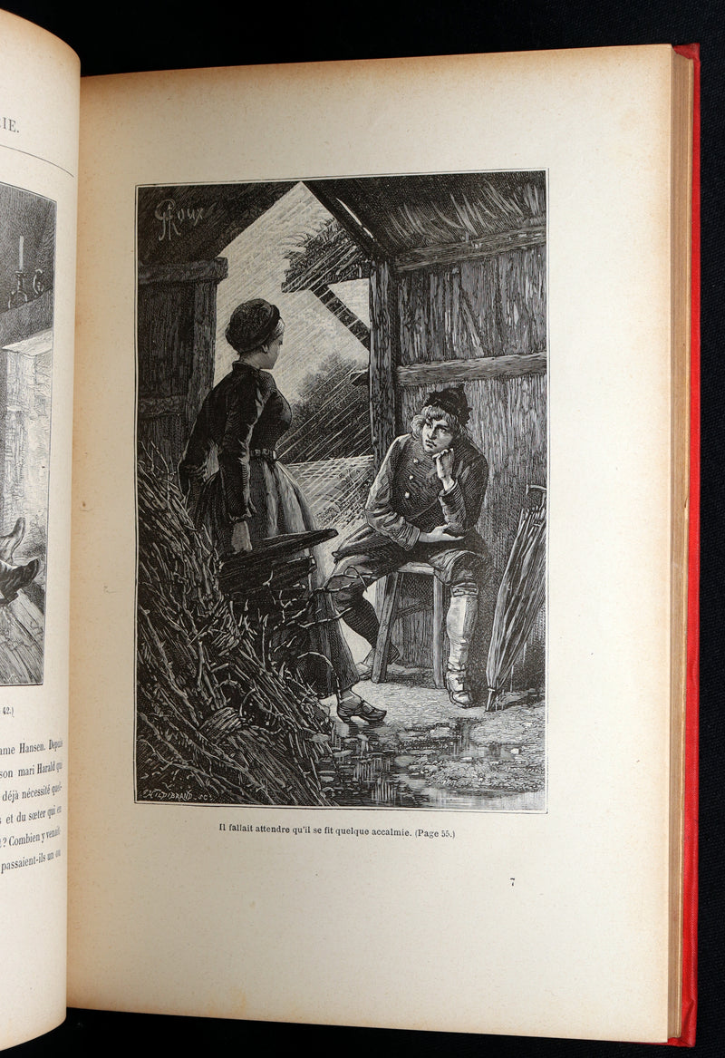 1886 First French Hetzel “Initiales” Edition - Jules Verne, Un Billet de Loterie