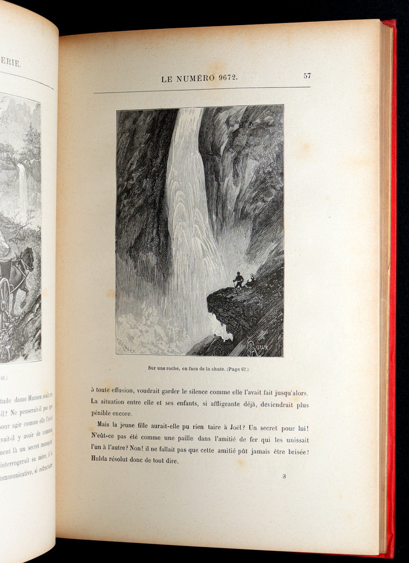 1886 First French Hetzel “Initiales” Edition - Jules Verne, Un Billet de Loterie