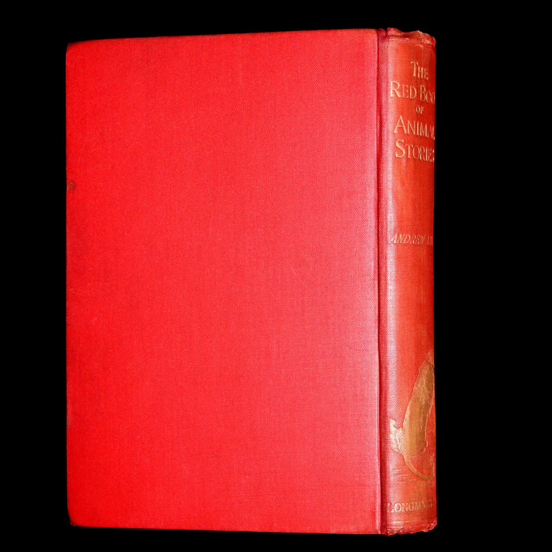 1899 Rare First Edition - The Red Book of Animal Stories by Andrew Lang