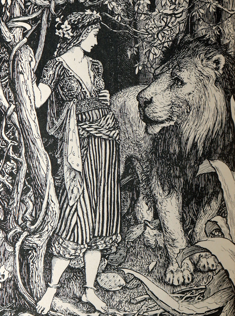 1899 Rare First Edition - The Red Book of Animal Stories by Andrew Lang