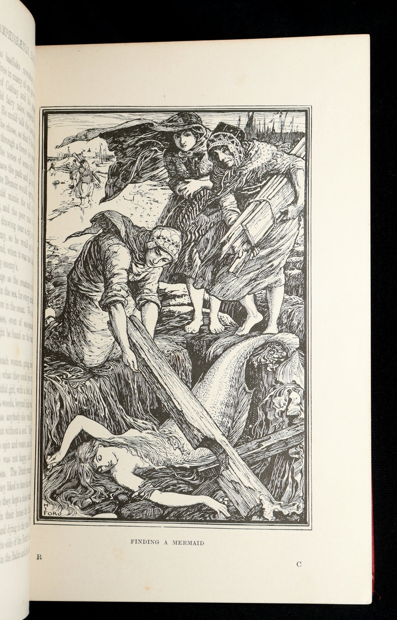 1899 Rare First Edition - The Red Book of Animal Stories by Andrew Lang