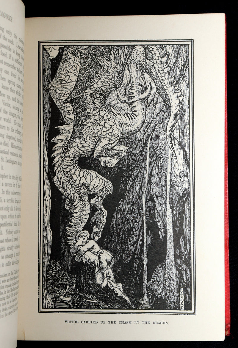 1899 Rare First Edition - The Red Book of Animal Stories by Andrew Lang