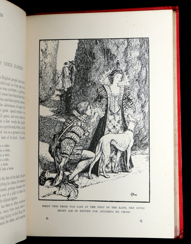 1899 Rare First Edition - The Red Book of Animal Stories by Andrew Lang
