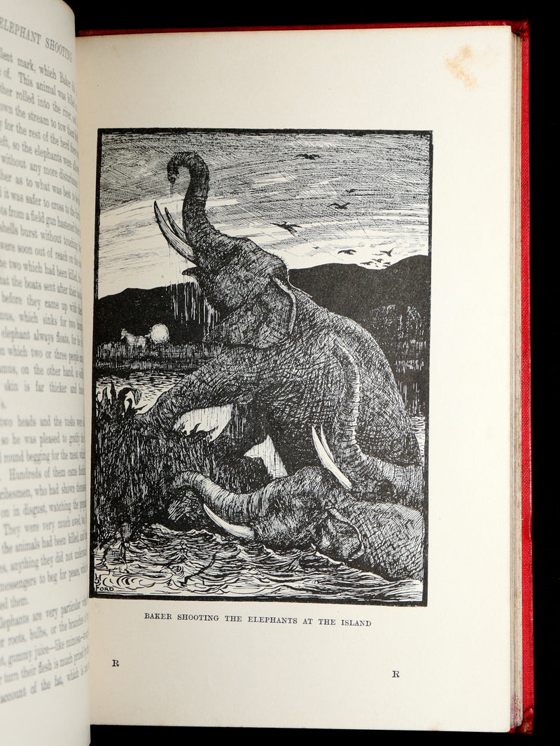 1899 Rare First Edition - The Red Book of Animal Stories by Andrew Lang