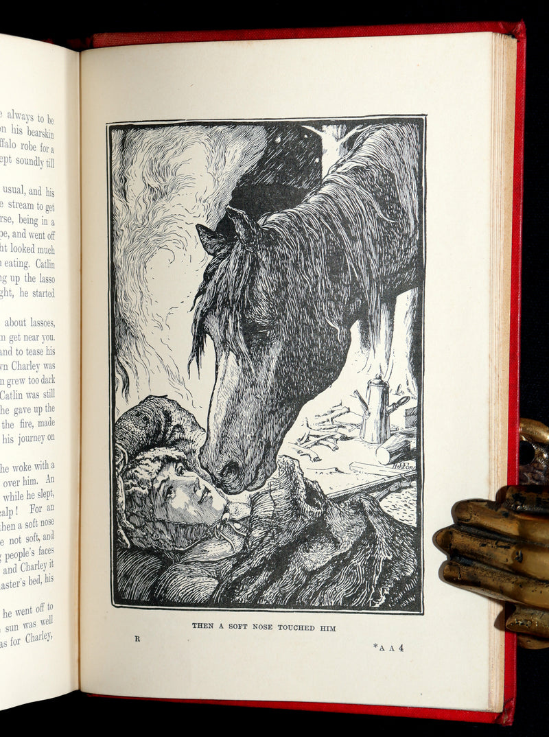 1899 Rare First Edition - The Red Book of Animal Stories by Andrew Lang