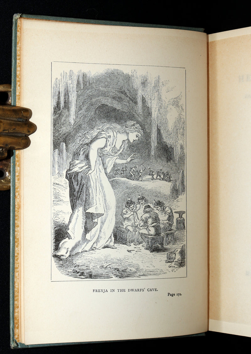 1897 Scarce Edition - The Heroes of Asgard by A. & E. Keary Illustrated by Huard
