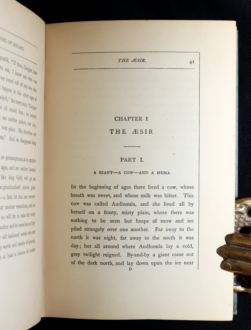 1897 Scarce Edition - The Heroes of Asgard by A. & E. Keary Illustrated by Huard