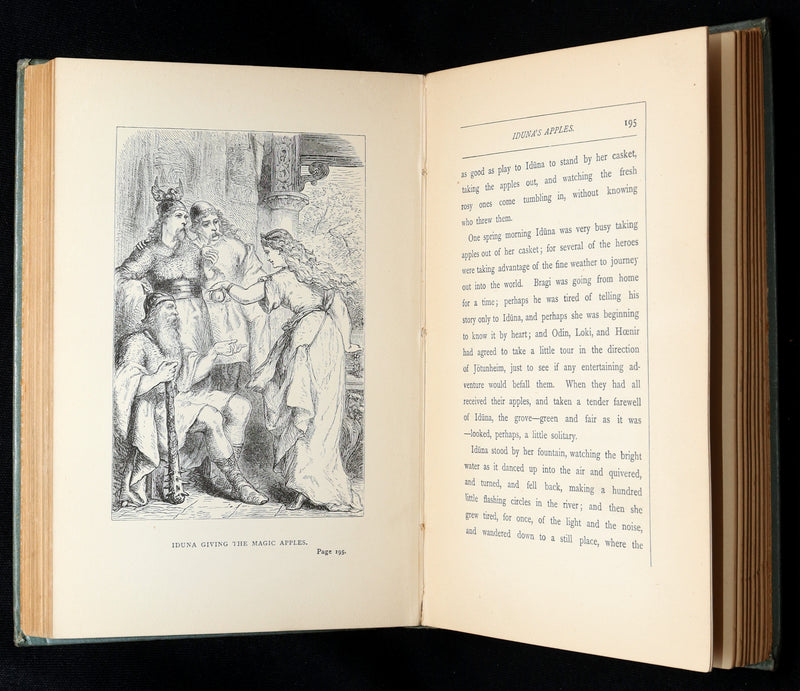1897 Scarce Edition - The Heroes of Asgard by A. & E. Keary Illustrated by Huard