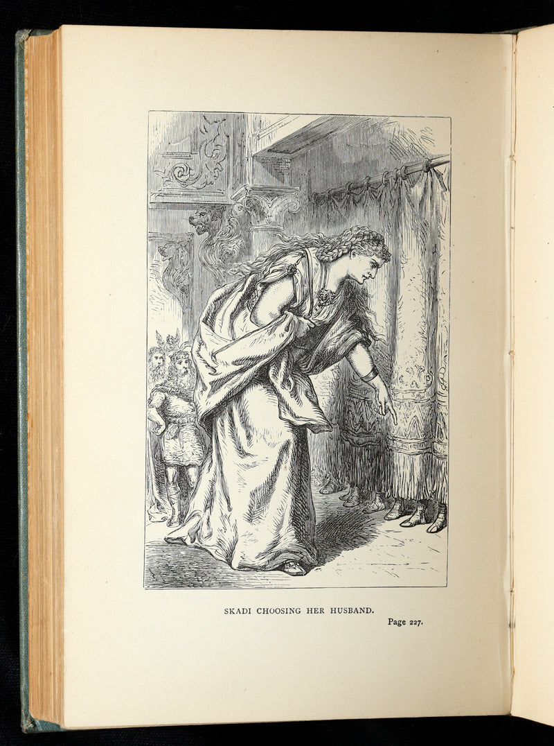 1897 Scarce Edition - The Heroes of Asgard by A. & E. Keary Illustrated by Huard