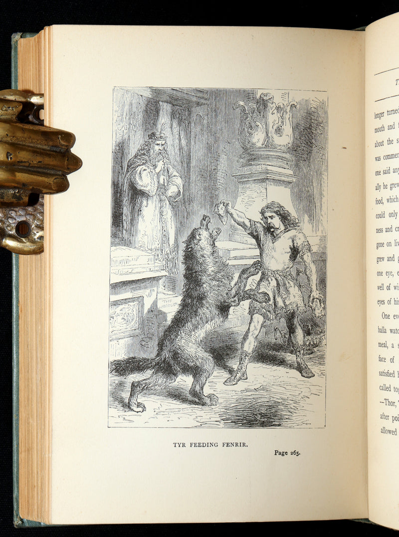 1897 Scarce Edition - The Heroes of Asgard by A. & E. Keary Illustrated by Huard