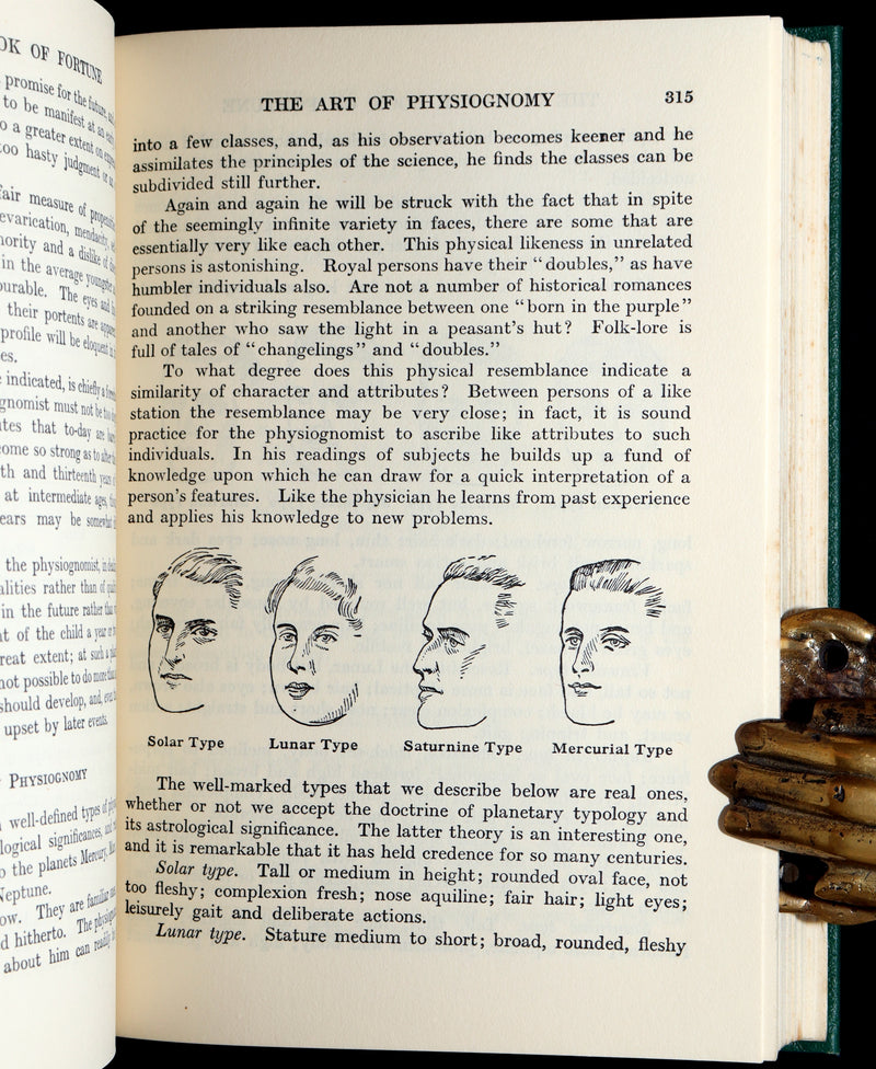 1935 Scarce with Dust Jacket -The Complete Book of Fortune, Occult Sciences