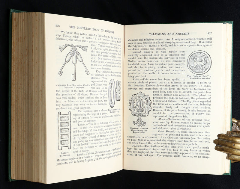1935 Scarce with Dust Jacket -The Complete Book of Fortune, Occult Sciences
