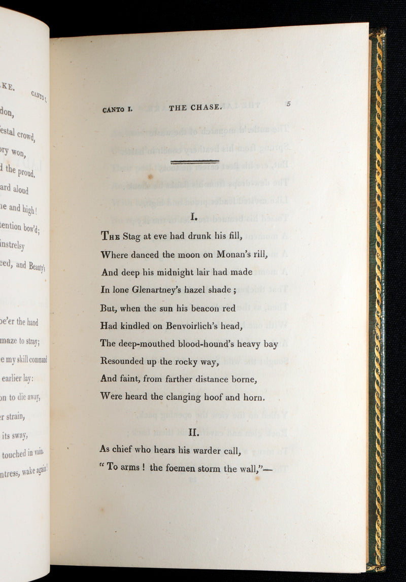 1810 Rare Third Edition - The Lady of the Lake. A Poem by Sir Walter Scott