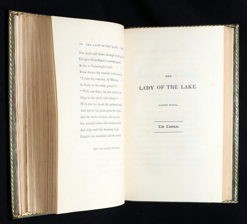 1810 Rare Third Edition - The Lady of the Lake. A Poem by Sir Walter Scott