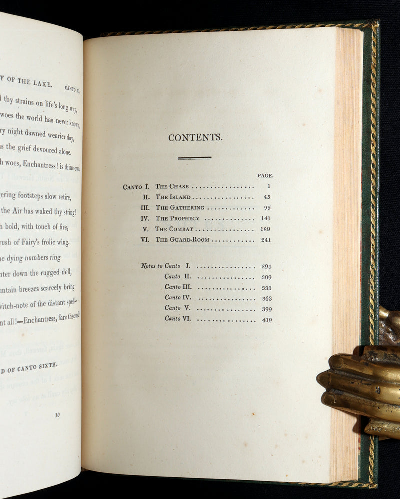 1810 Rare Third Edition - The Lady of the Lake. A Poem by Sir Walter Scott