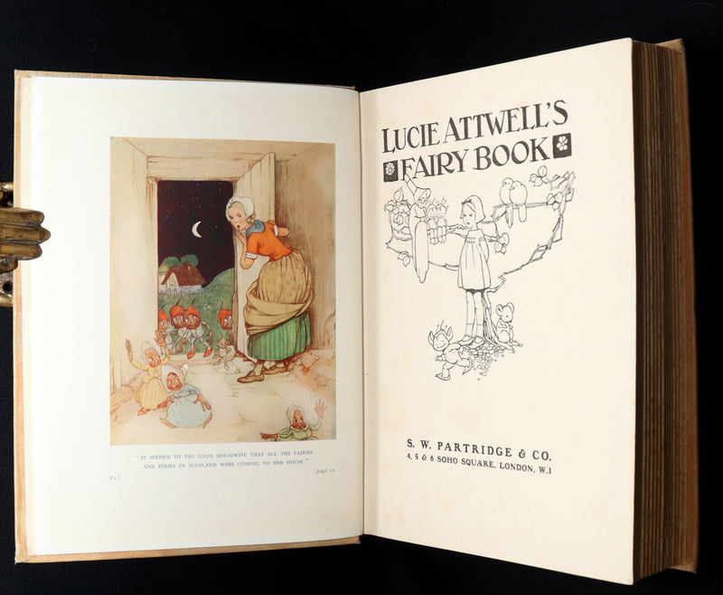 1932 Scarce Signed First Edition - Mabel Lucie Attwell’s Fairy Book
