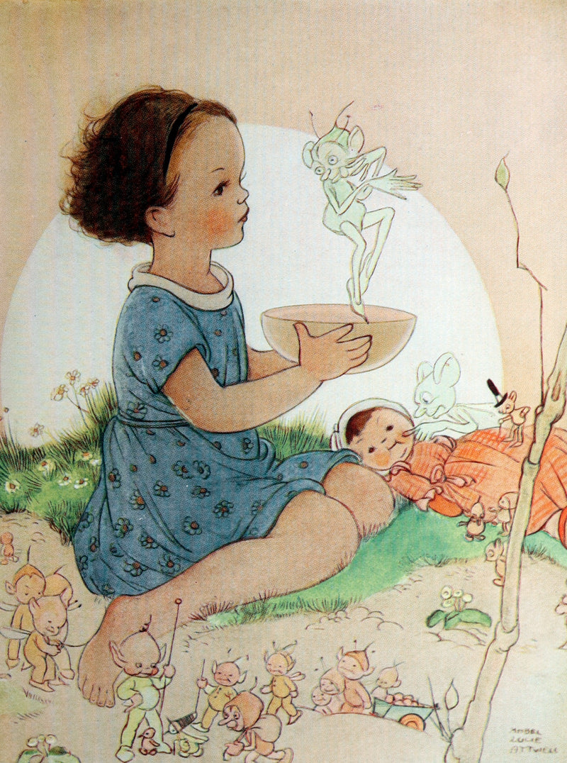 1932 Scarce Signed First Edition - Mabel Lucie Attwell’s Fairy Book