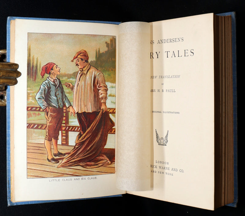 1900 Rare Book - Hans Christian Andersen's Fairy Tales, Illustrated