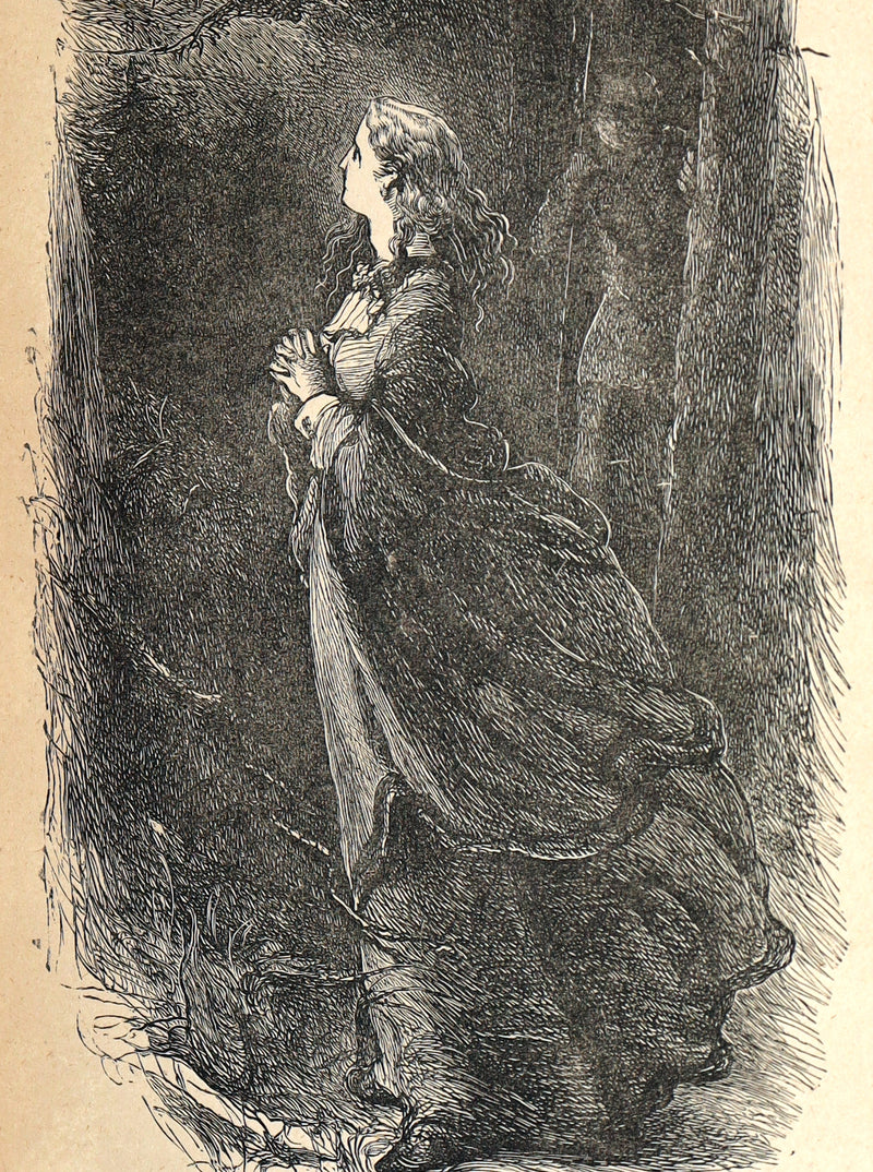 1876 Rare Book - The Poetical Works of John Milton, Paradise Lost and Regained