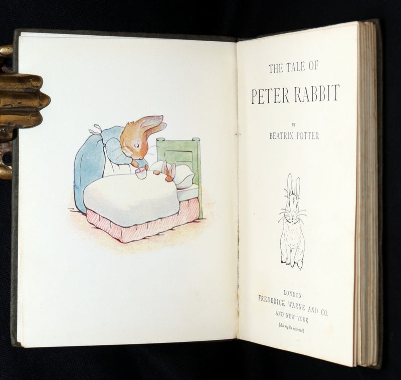 1910 Rare Edition - The Tale of Peter Rabbit illustrated by Beatrix Potter