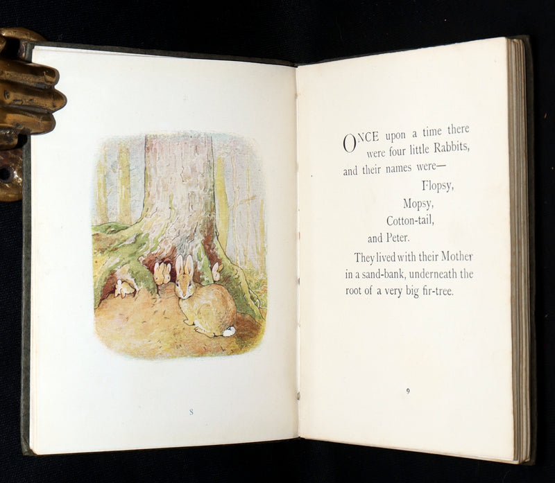 1910 Rare Edition - The Tale of Peter Rabbit illustrated by Beatrix Potter