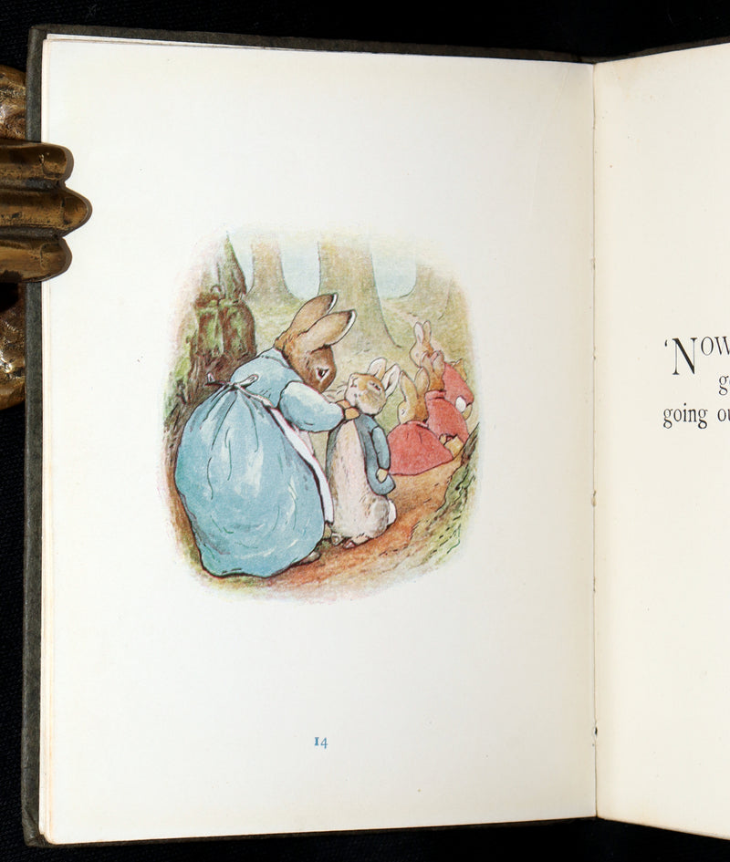 1910 Rare Edition - The Tale of Peter Rabbit illustrated by Beatrix Potter
