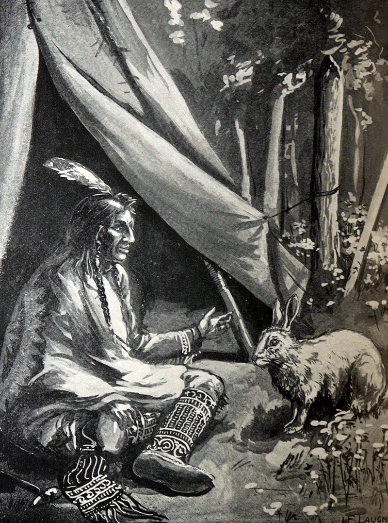 1903 Scarce First Edition - Algonquin Indian Tales Collected by E.R. Young