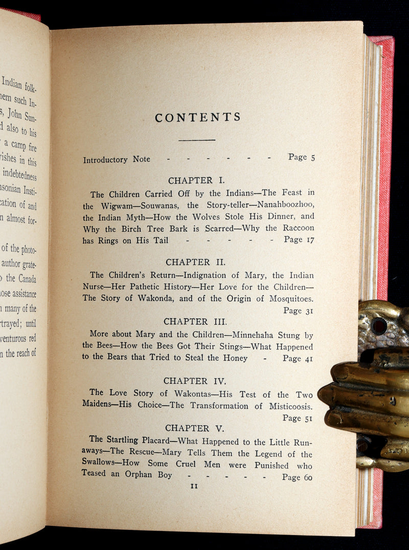 1903 Scarce First Edition - Algonquin Indian Tales Collected by E.R. Young