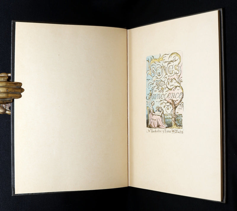 1926 Rare Facsimile of the British Museum - Songs of Innocence by William Blake