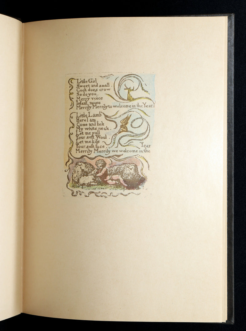 1926 Rare Facsimile of the British Museum - Songs of Innocence by William Blake
