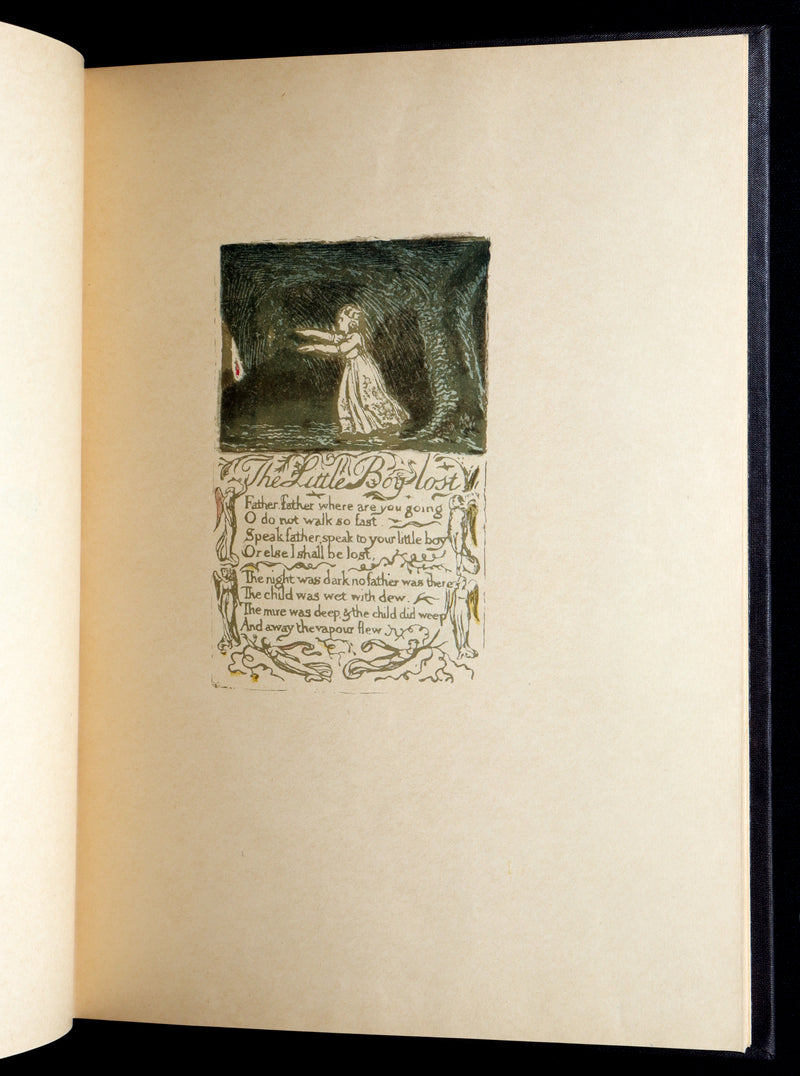 1926 Rare Facsimile of the British Museum - Songs of Innocence by William Blake