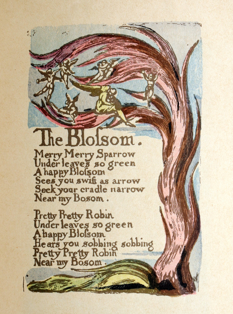 1926 Rare Facsimile of the British Museum - Songs of Innocence by William Blake