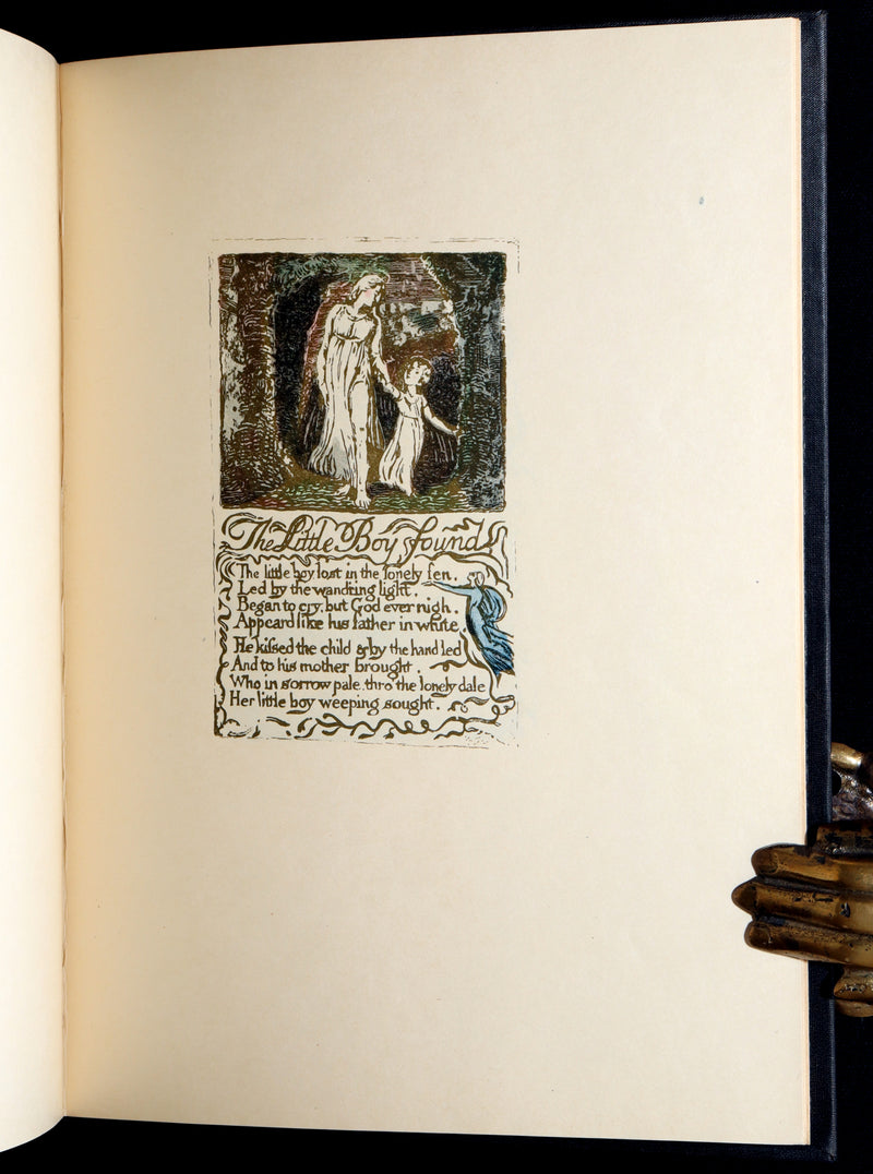 1926 Rare Facsimile of the British Museum - Songs of Innocence by William Blake
