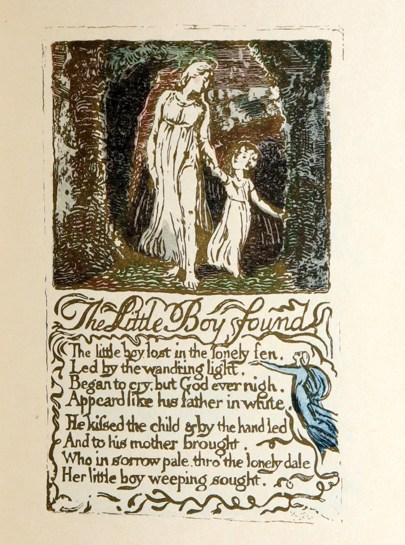 1926 Rare Facsimile of the British Museum - Songs of Innocence by William Blake