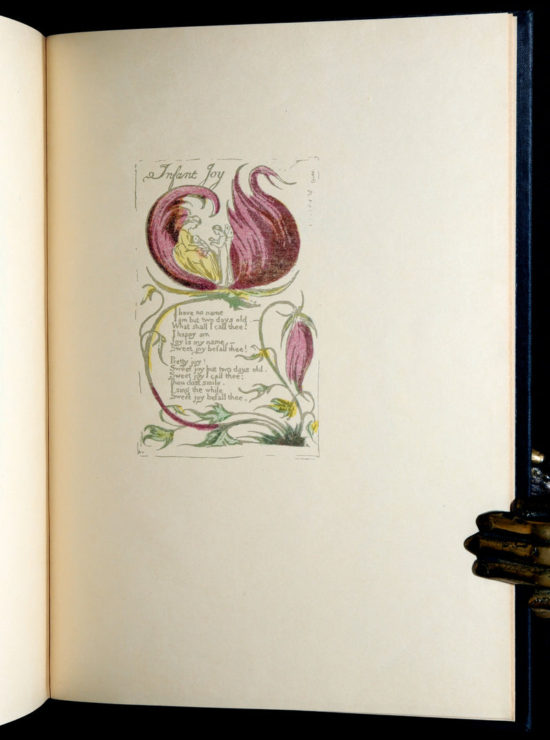 1926 Rare Facsimile of the British Museum - Songs of Innocence by William Blake