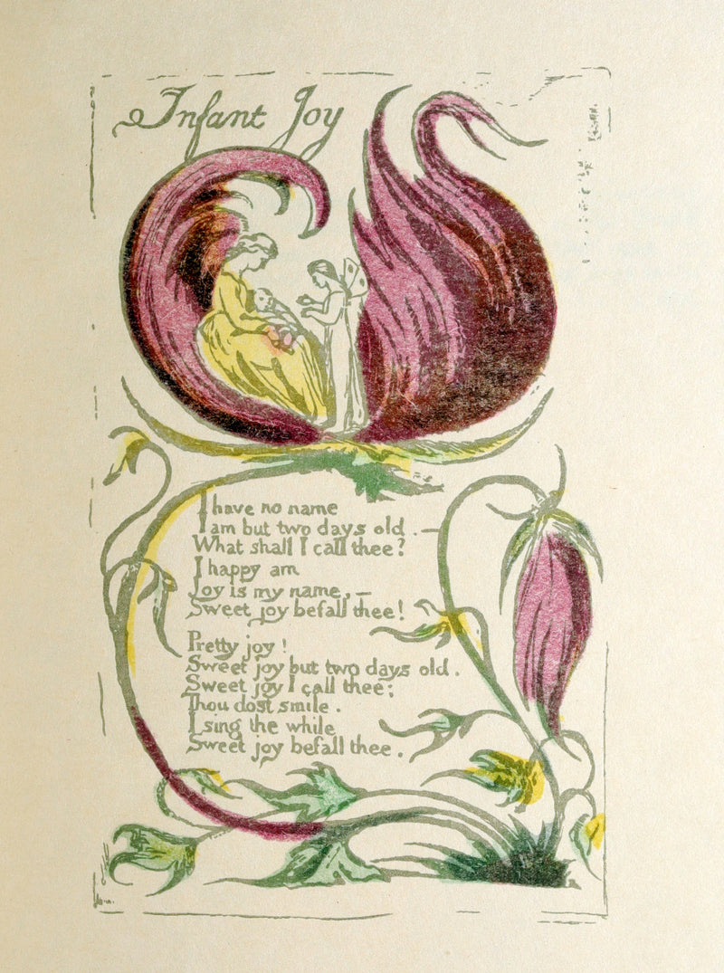 1926 Rare Facsimile of the British Museum - Songs of Innocence by William Blake