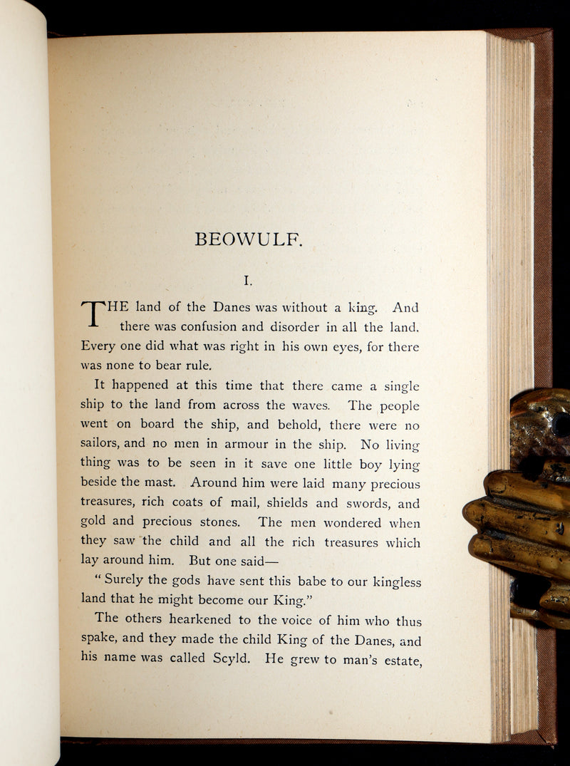 1881 Scarce First Edition - Gudrun and Other Medieval Epics Stories Illustrated